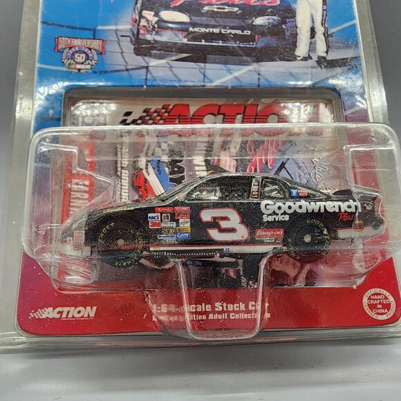 Dale Earnhardt #3 Goodwrench 1998 Daytona 500 Monte Carlo Action 1:64 Diecast - Picture 2 of 3